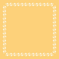 百合のフレーム素材