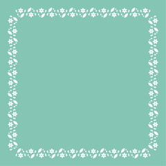 百合のフレーム素材