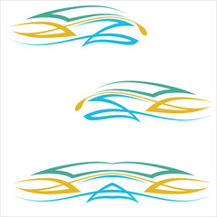 Vehicle Graphics, Stripe : Vinyl Ready Design