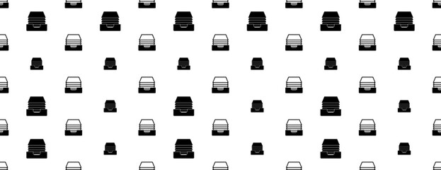 Document Holder Tray Icon Seamless Pattern Y_2206003
