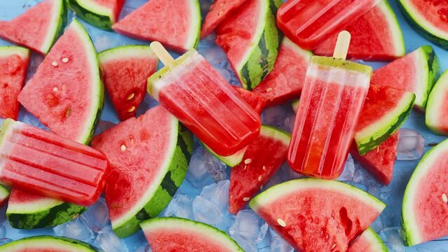 Watermelon Popsicle
