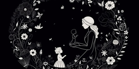 Obraz premium You Deserve All the Love and Appreciation: Happy Mother's Day