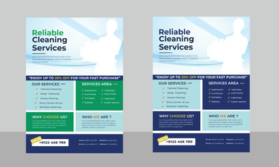 Cleaning service flyer design,Flyer poster design for cleaning service