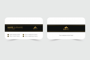 Corporate business card design 
