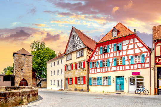 Altstadt, Forchheim, Deutschland 