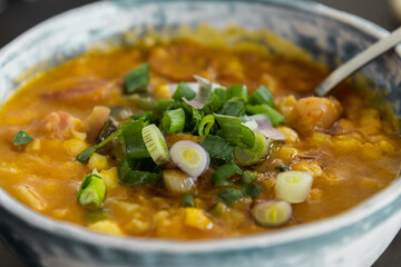 Soulful Delight: Traditional Argentinean Locro Bowl with Seasonal Vegetables