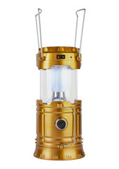 Hand-held LED lantern, for camping