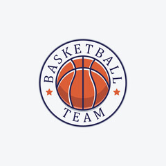 basketball team logo design, basketball team logo template.