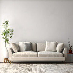 couch, interior design, modern and simple