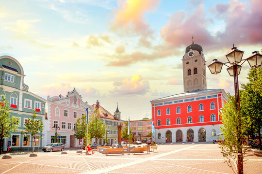 Markt, Erding, Bayern, Deutschland 
