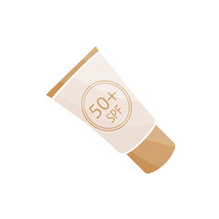 tube of UV protective cream