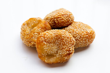 Sesame balls (Kai Hong). Thai dessert