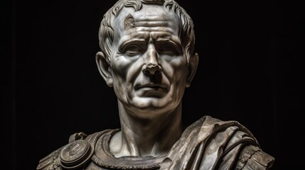 Fototapeta na wymiar Ancient Rome Julius Caesar. AI generated