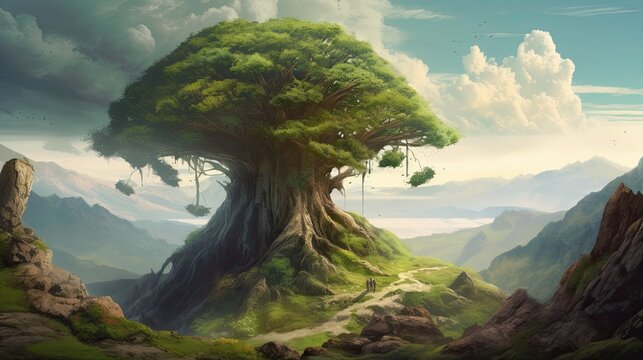 Fantasy Tree Art