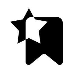 favorite star bookmark black Icon button