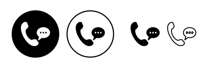 Obraz premium Call icon vector. phone icon vector