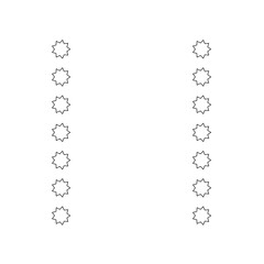 Sparkle Monoline Frame