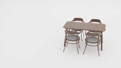 two chairs and table