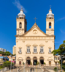 Fototapeta na wymiar Partial view of the Metropolitan Cathedral of Maceió
