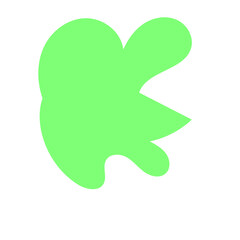 Green Abstract Shapes Vectors 