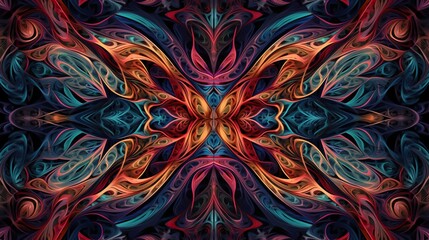 Abstract Background by Generated AI