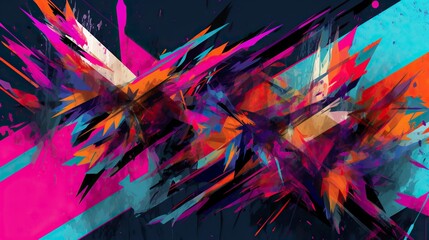 Abstract Background by Generated AI