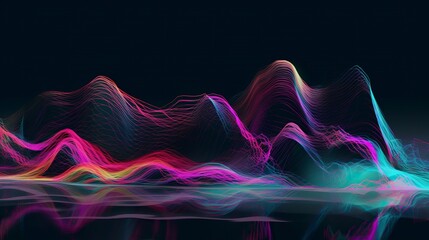 Abstract Background by Generated AI