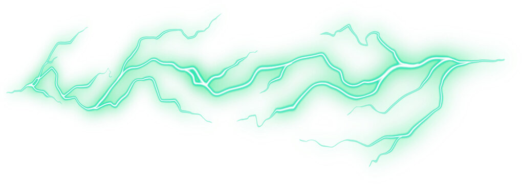 Impressive Green Lightning Effects