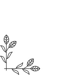 Flower Corner Ornament