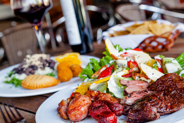 Brazilian Food Plate