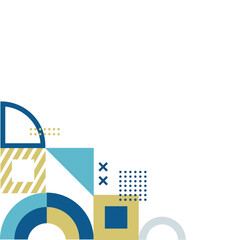 Geometric Pattern Corner