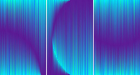 Glitch blue background set. Spectrum distorted static effect