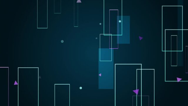ベクター シェイプ ポップ カラフル BG30_02