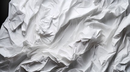 crumpled white paper