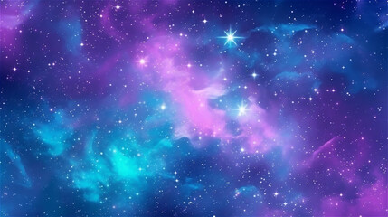 Obraz premium Generative AI, Cosmic Beauty - An Abstract Galaxy Pattern