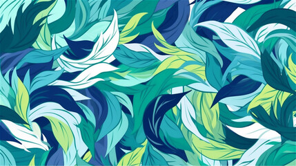 Generative AI, Oceanic Dreams - An Abstract Background Pattern