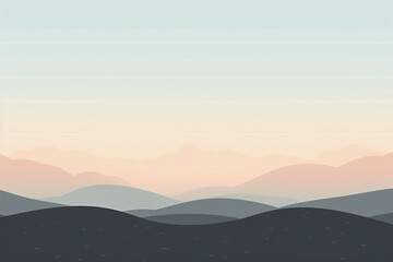 Obraz premium Minimalist Concept Grainy Background. Generative AI.