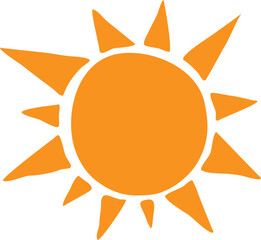 
Sun Golden Light Element Graphic