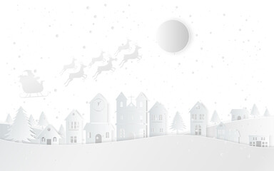 The flat vector winter scene design of mountains