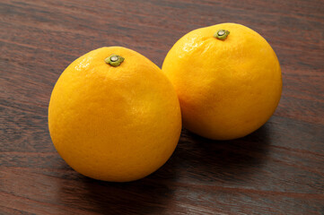 柑橘類のフルーツ、美生柑