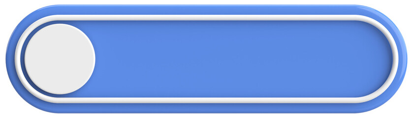 Obraz premium 3D button. Empty button. 3D illustration.