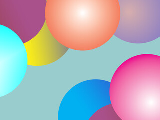 Luxury abstract design. Gradient color round ornament. Modern Exclusive Design. Creative elegant design for your art projects.