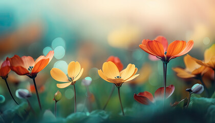 Obraz premium Bright Summer Background