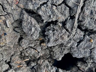 photos from nature barren soil without precipitation