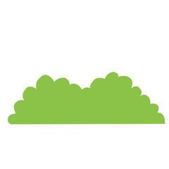 Obraz premium Green bush illustration