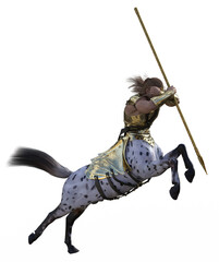 Fototapeta premium Centaur with Spear