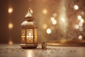 Islamic New Year. The day of the beginning of the year according to the Islamic calendar, the first day of the month of Muharram. Muslim, tradition, religion, moon. Generative AI