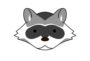 cartoon raccoon