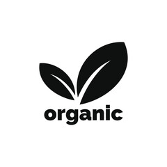Organic icon isolated on white background