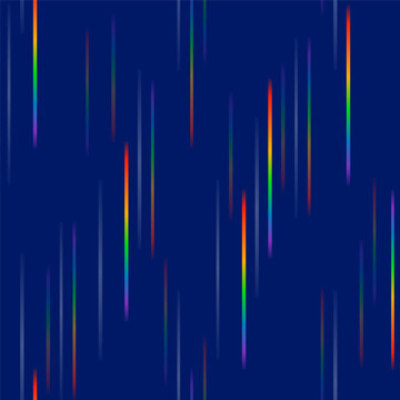 Seamless Pattern Background BG Rainbow Motive Pride Month. Multicolored LGBT LGBTQIA Linear In Space. Colorful Cosmic. LGBT+ Movement Galaxy Geometric Wallpaper.